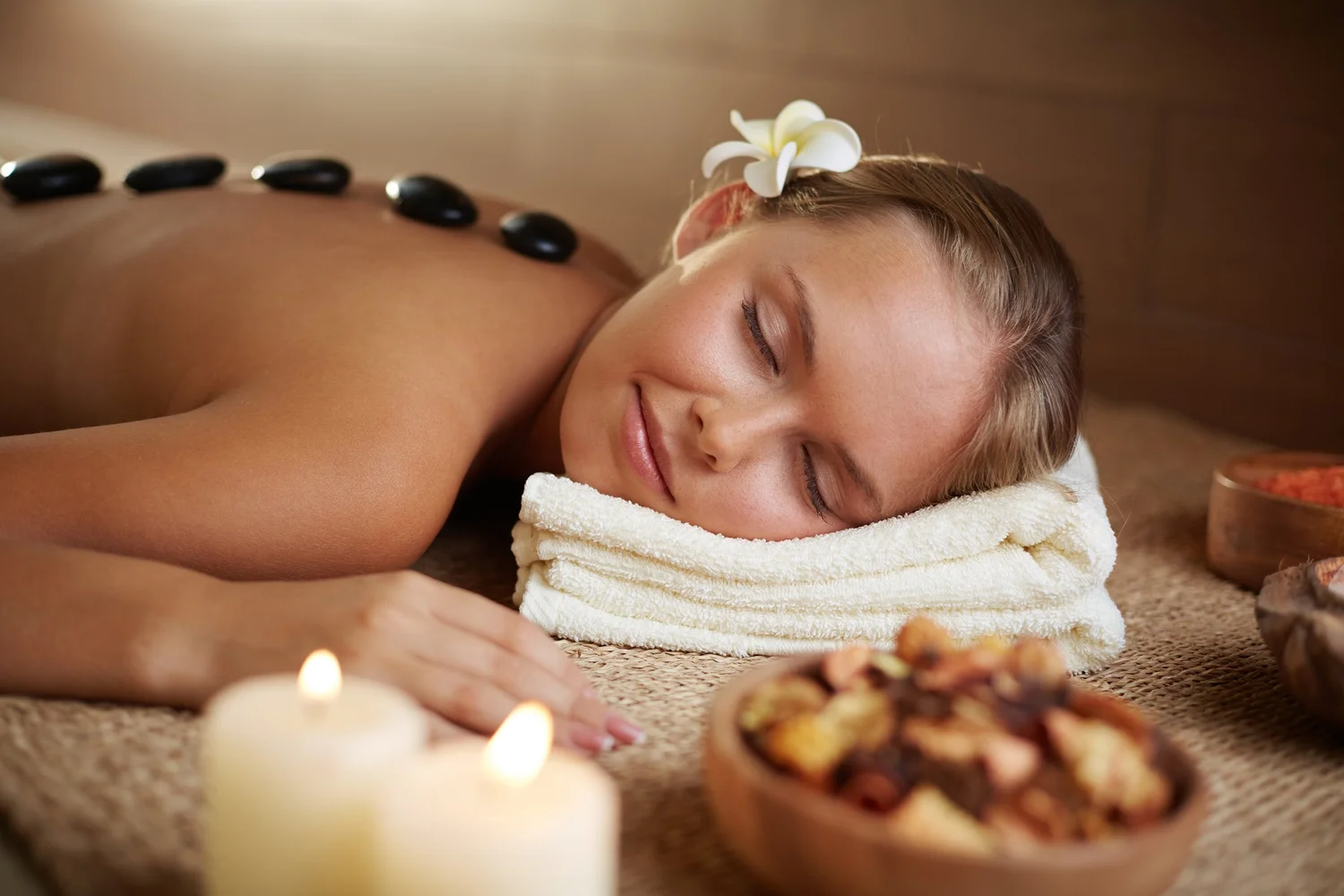 Massage setting at Essence Thai Spa Massage